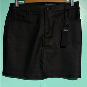 Lucky & Blessed Black High-Rise Skirt